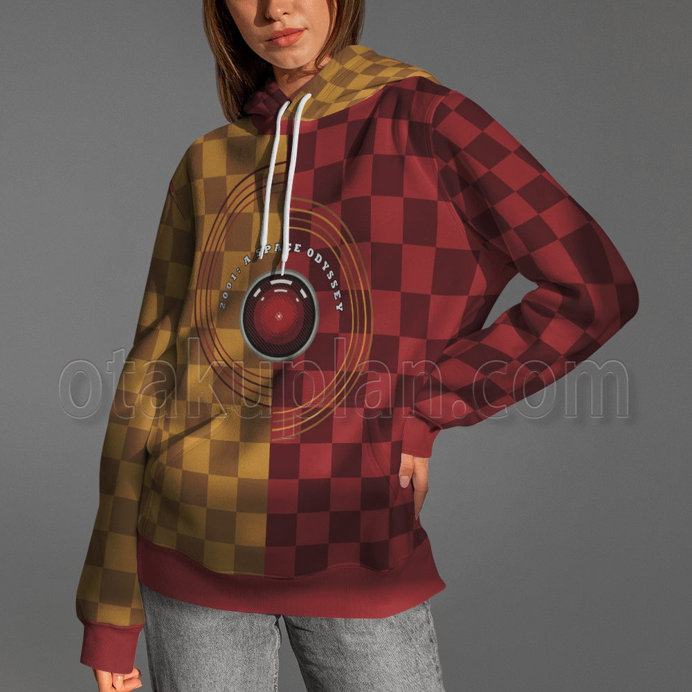 2001 A Space Odyssey 1968 Red Yellow Hoodie