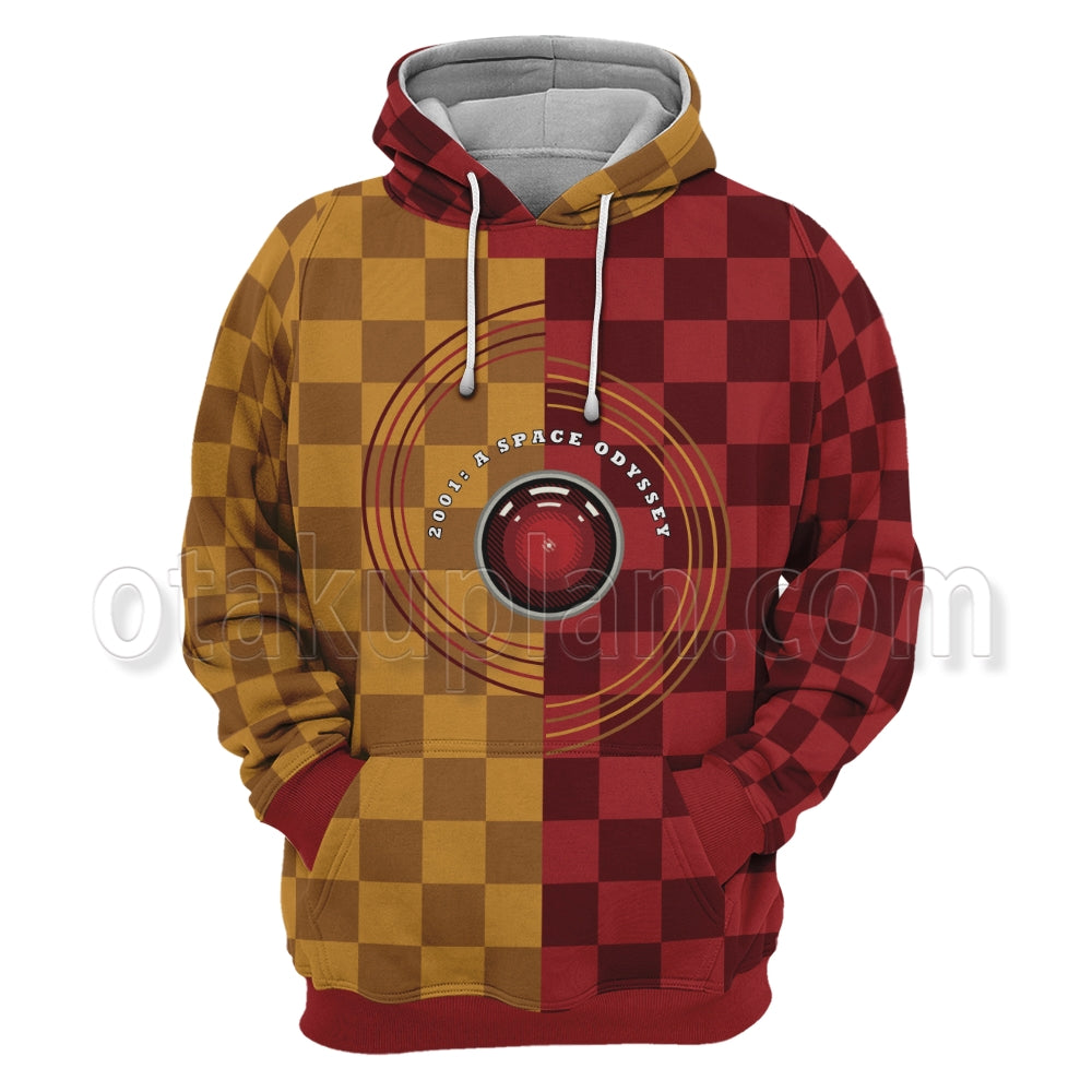 2001 A Space Odyssey 1968 Red Yellow Hoodie