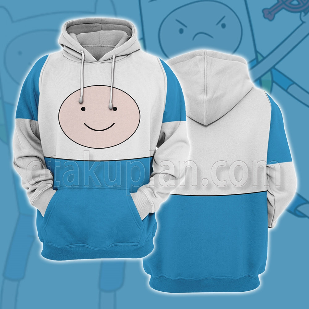 Adventure Time Finn Classic Cosplay Hoodie
