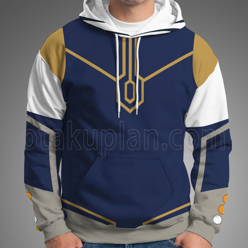 Ahsoka Tano Carnival Blue Cosplay Hoodie
