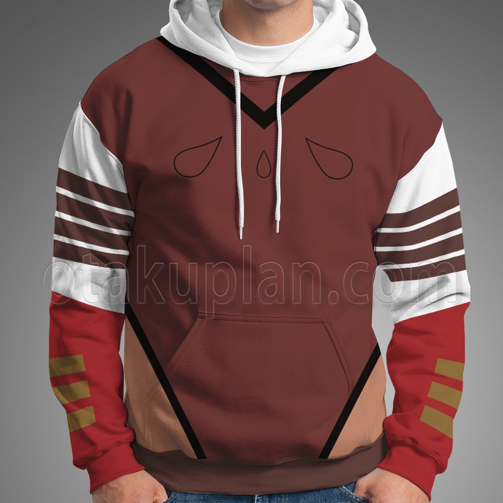 Ahsoka Tano Red Outfits Carnival Cosplay Hoodie