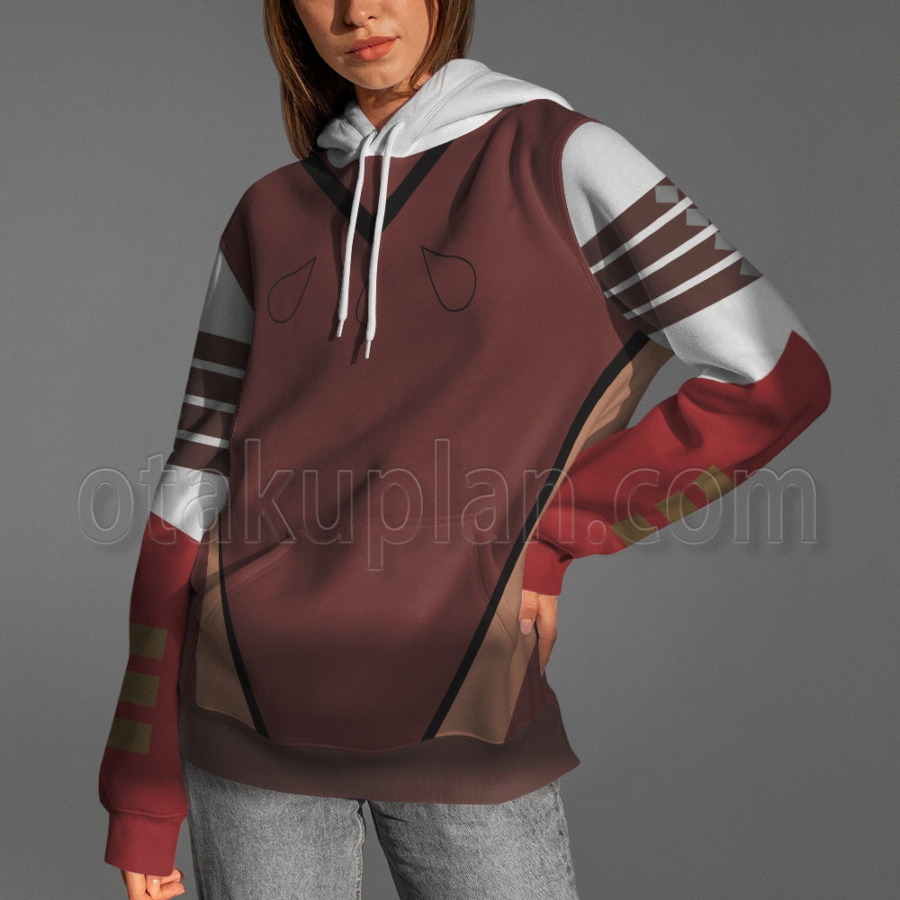 Ahsoka Tano Red Outfits Carnival Cosplay Hoodie
