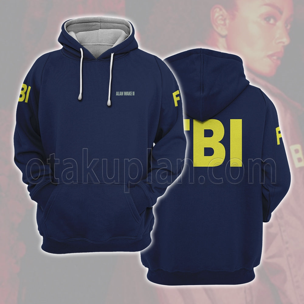 Alan Wake 2 Saga Anderson Uniform Jacket Cosplay Hoodie
