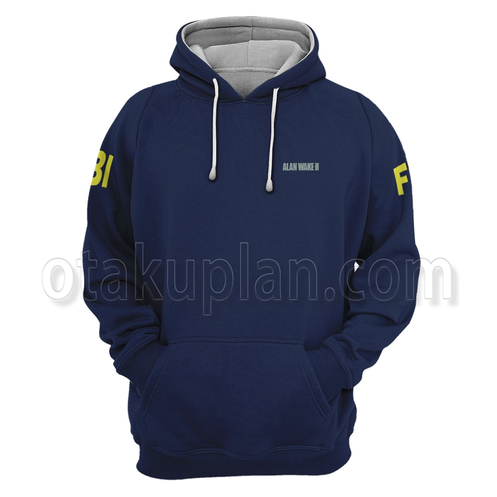 Alan Wake 2 Saga Anderson Uniform Jacket Cosplay Hoodie
