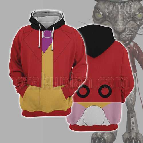 Alice Madness Returns Alice Lucky Rabbit Red Cosplay Hoodie