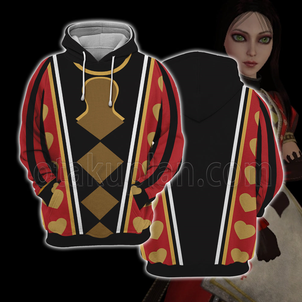 Alice Madness Returns Alice Royal Suit Cosplay Hoodie