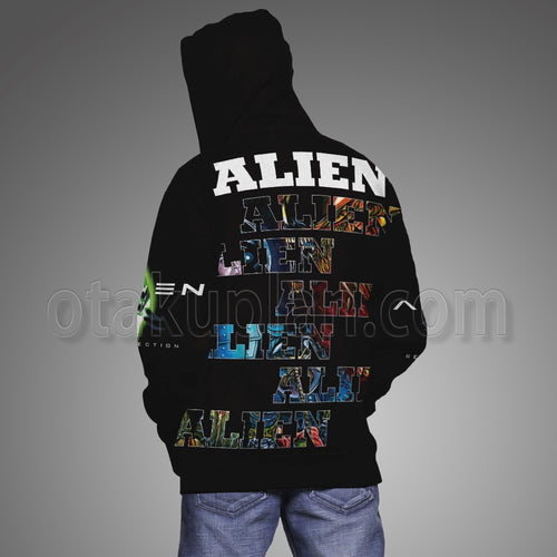 Alien Resurrection 1979 Black And Yellow Hoodie