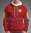 American Dragon Jake Long Dragon Powers Red Coat Cosplay Hoodie