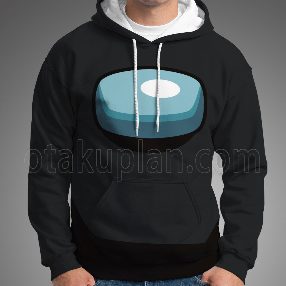 Among Us Crewmate Impostor Black Cosplay Hoodie