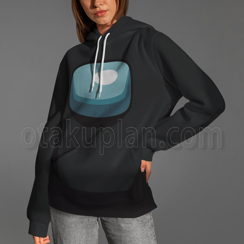 Among Us Crewmate Impostor Black Cosplay Hoodie