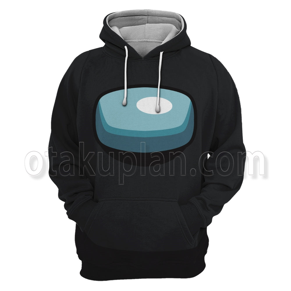 Among Us Crewmate Impostor Black Cosplay Hoodie