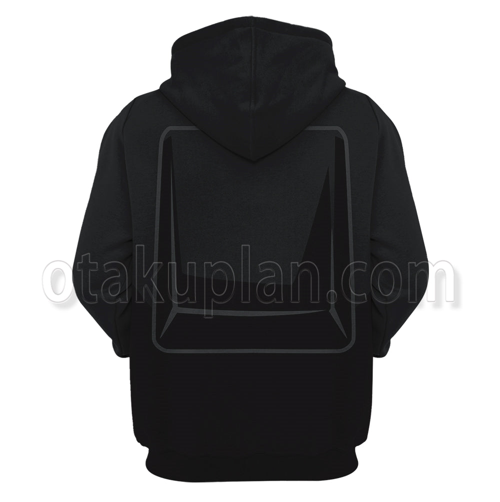 Among Us Crewmate Impostor Black Cosplay Hoodie