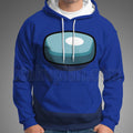 Among Us Crewmate Impostor Blue Cosplay Hoodie