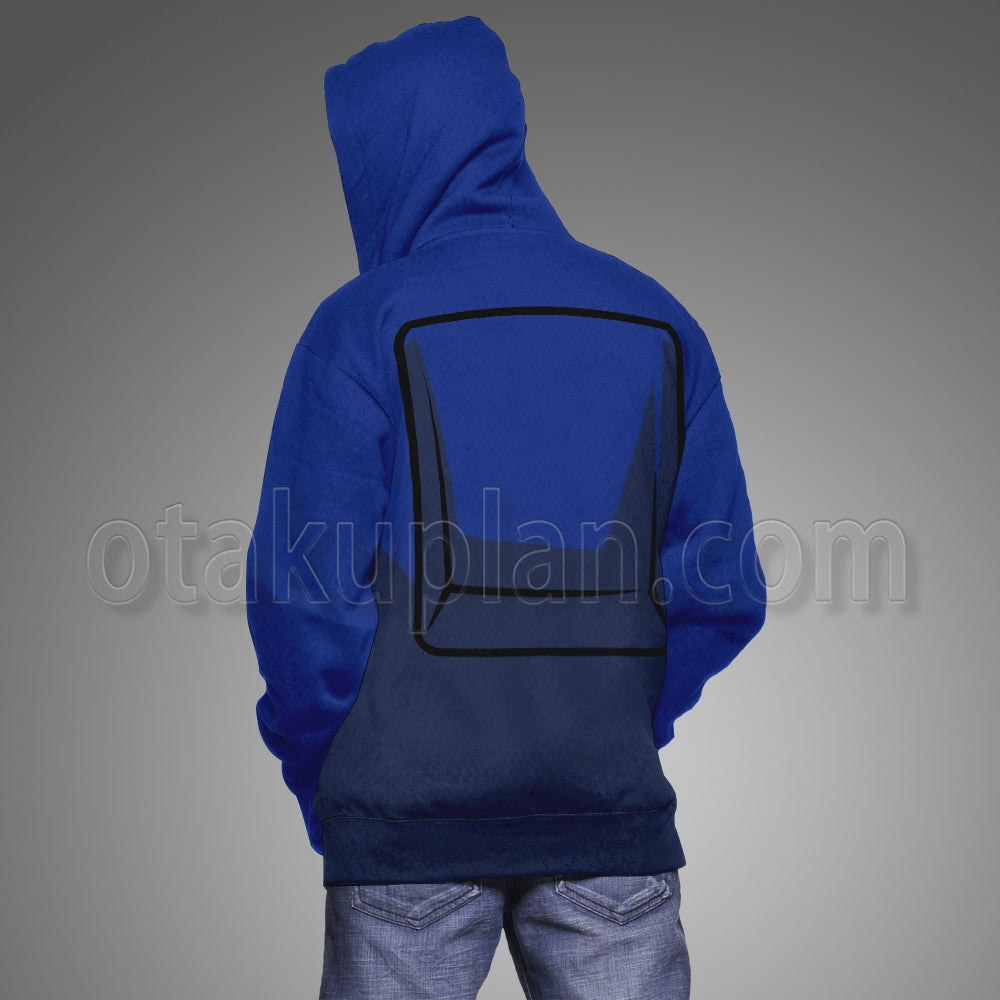 Among Us Crewmate Impostor Blue Cosplay Hoodie