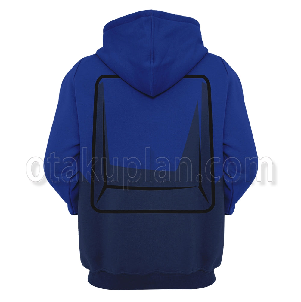 Among Us Crewmate Impostor Blue Cosplay Hoodie