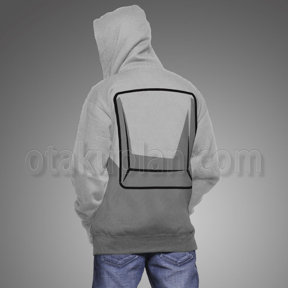 Among Us Crewmate Impostor Gray Cosplay Hoodie