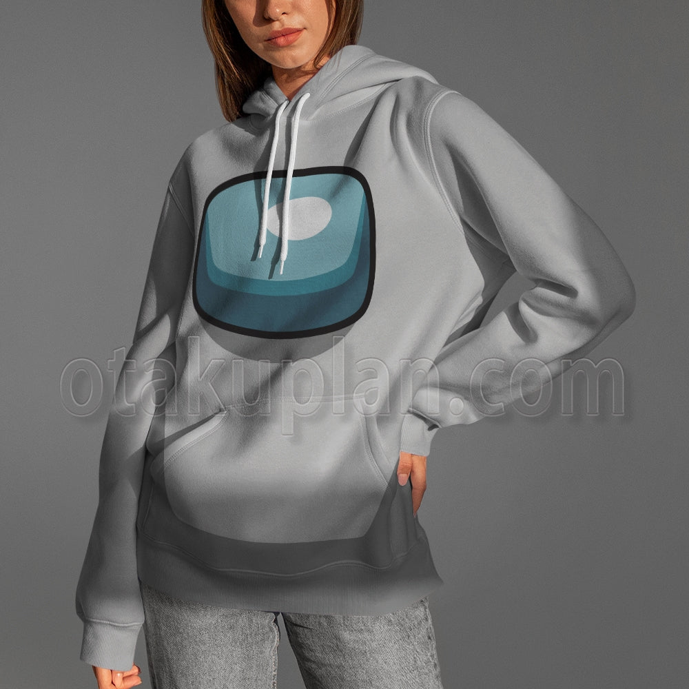 Among Us Crewmate Impostor Gray Cosplay Hoodie