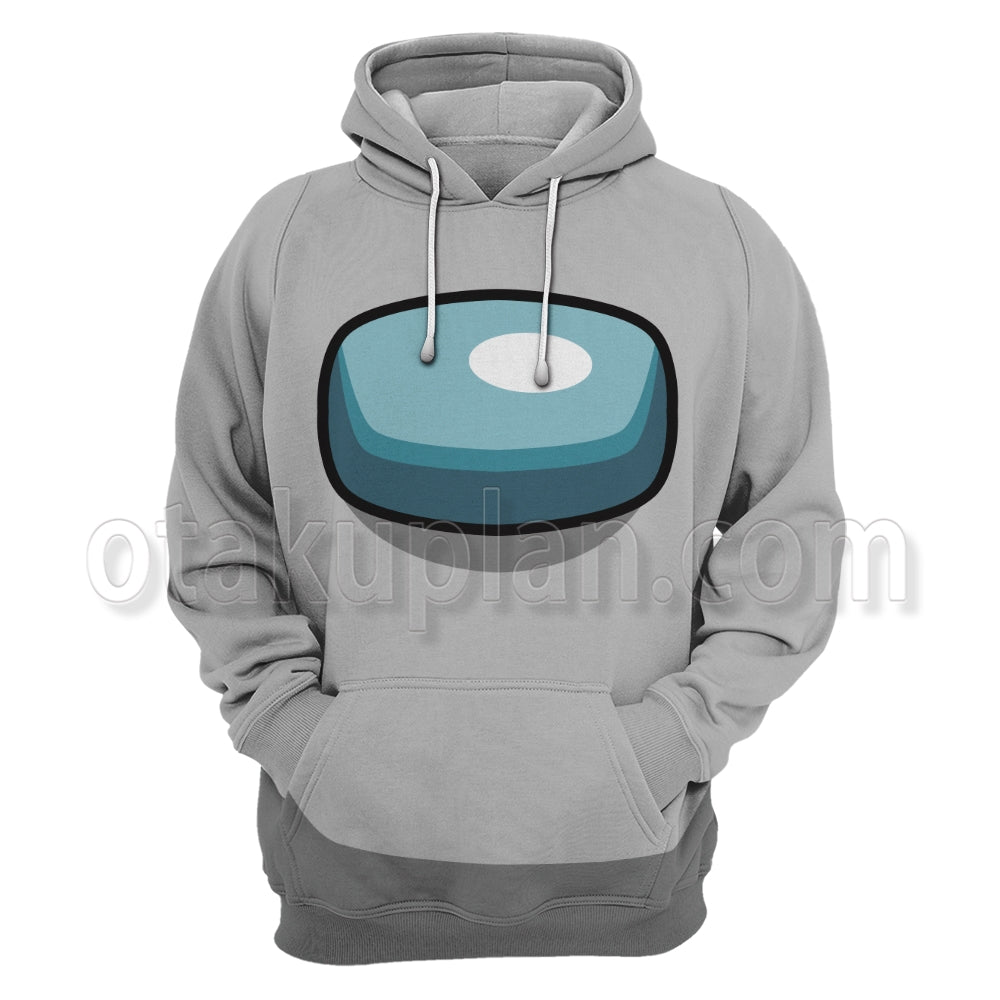 Among Us Crewmate Impostor Gray Cosplay Hoodie