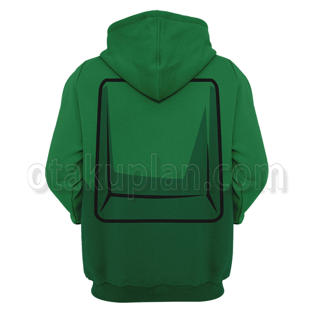 Among Us Crewmate Impostor Green Cosplay Hoodie