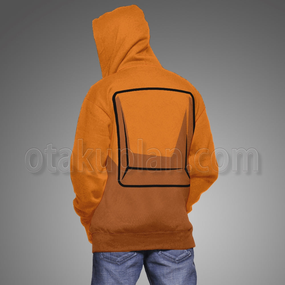 Among Us Crewmate Impostor Orange Cosplay Hoodie