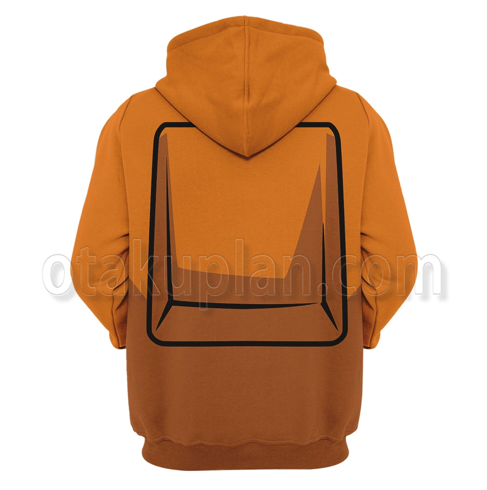 Among Us Crewmate Impostor Orange Cosplay Hoodie