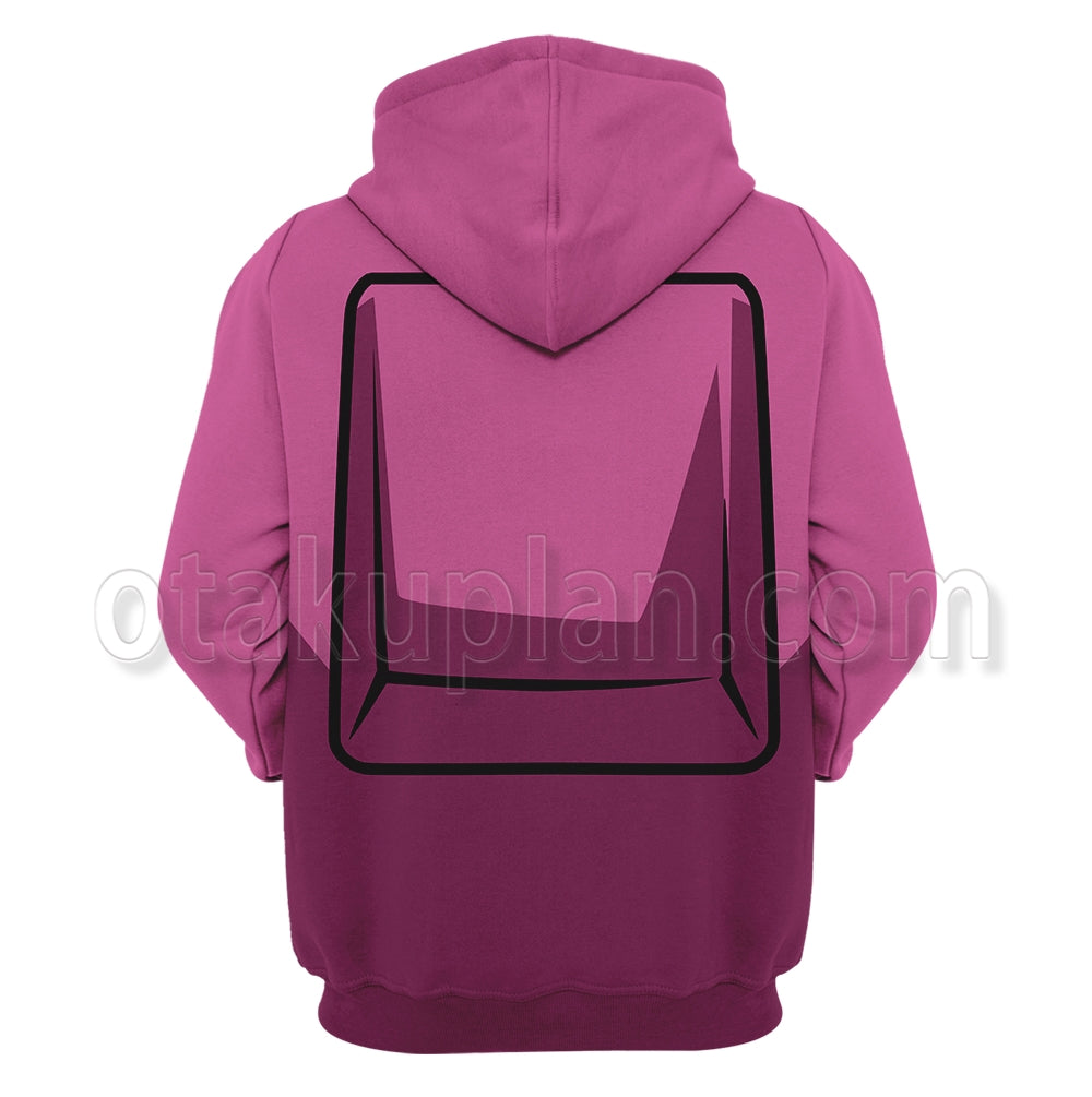 Among Us Crewmate Impostor Pink Cosplay Hoodie