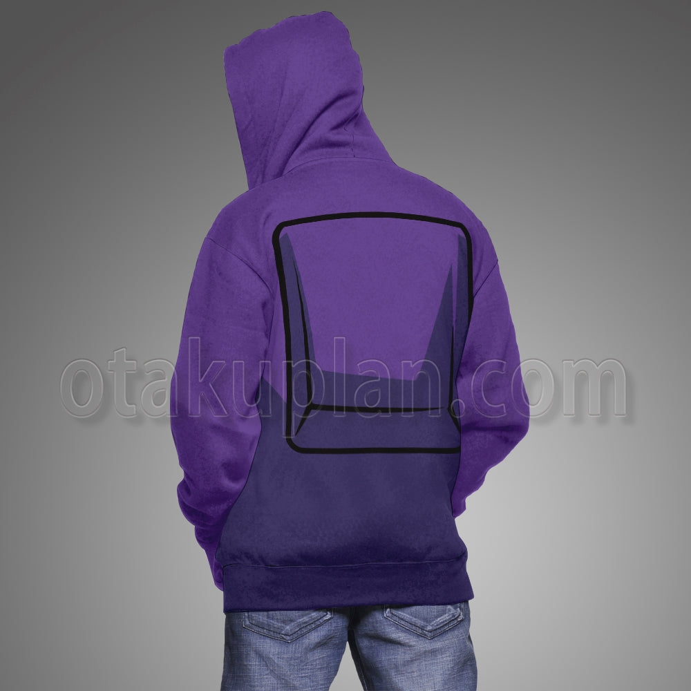 Among Us Crewmate Impostor Purple Cosplay Hoodie
