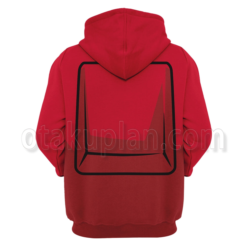 Among Us Crewmate Impostor Red Cosplay Hoodie