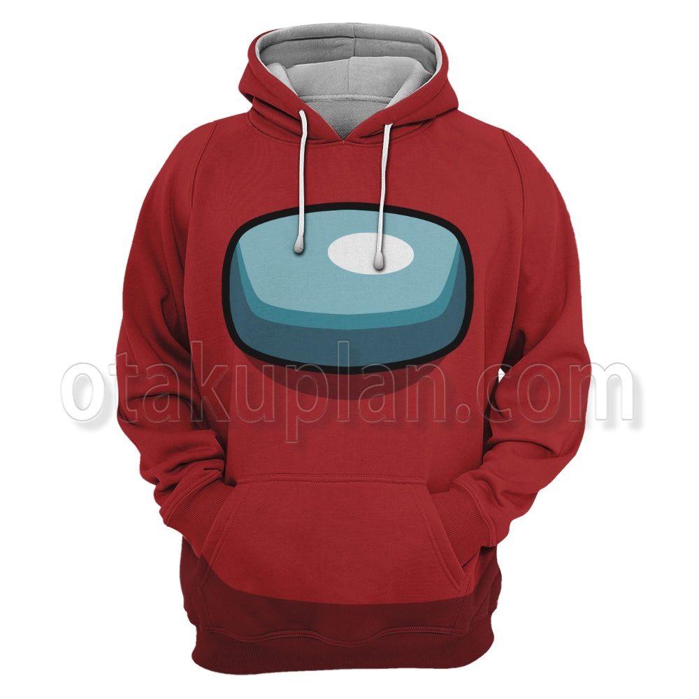 Among Us Crewmate Impostor Rose Cosplay Hoodie