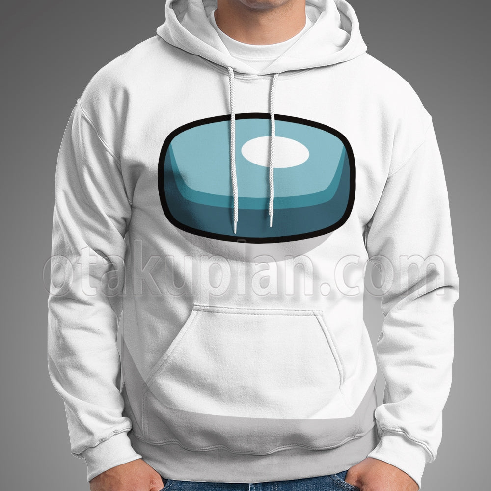 Among Us Crewmate Impostor White Cosplay Hoodie