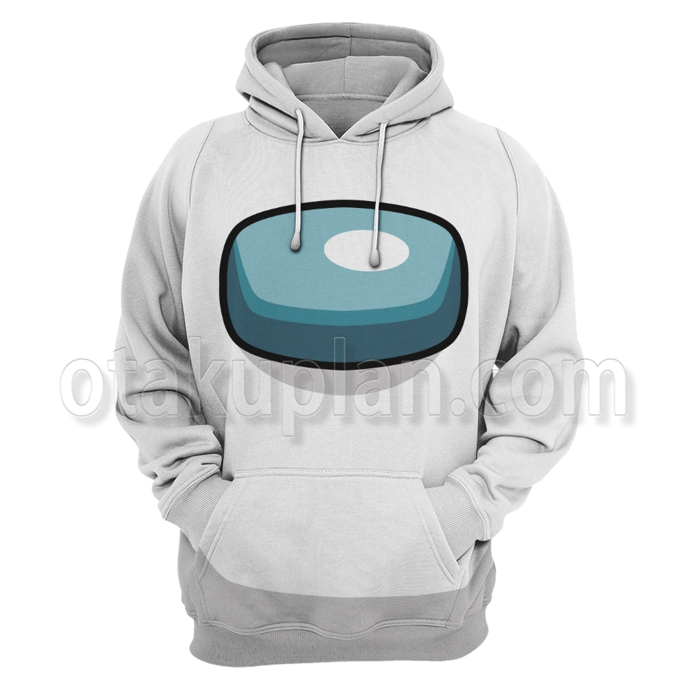 Among Us Crewmate Impostor White Cosplay Hoodie