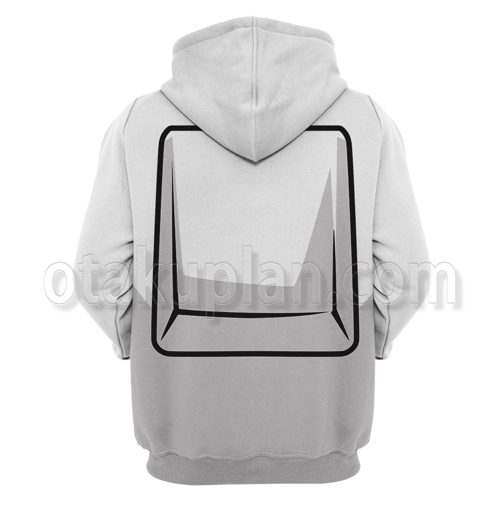 Among Us Crewmate Impostor White Cosplay Hoodie
