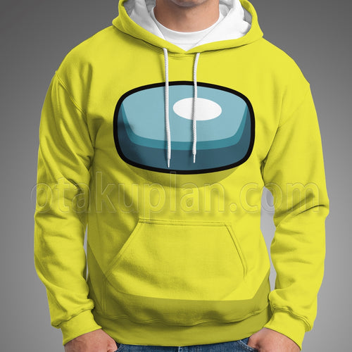 Among Us Crewmate Impostor Yellow Cosplay Hoodie