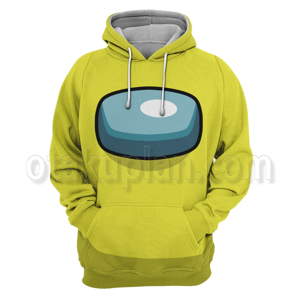 Among Us Crewmate Impostor Yellow Cosplay Hoodie