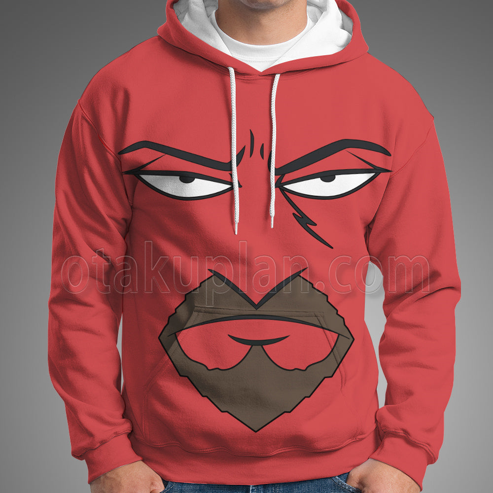 Aqua Teen Hunger Force Frylock Red Cosplay Hoodie