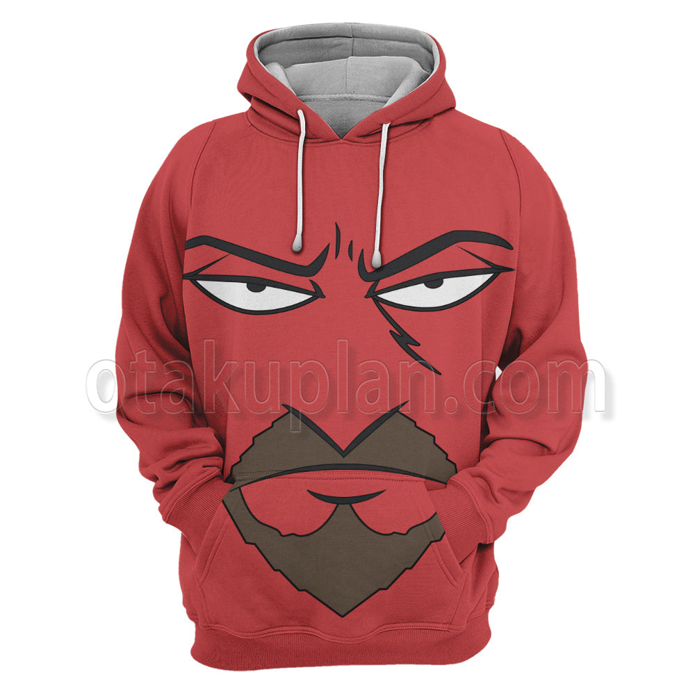 Aqua Teen Hunger Force Frylock Red Cosplay Hoodie