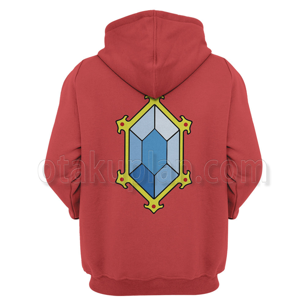 Aqua Teen Hunger Force Frylock Red Cosplay Hoodie