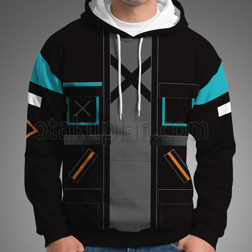Arknights Doctor Black Cosplay Hoodie