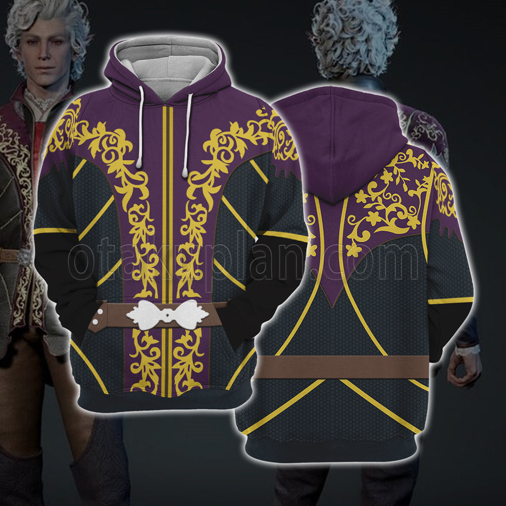 Baldurs Gate Iii Bg3 Astarion Cosplay Hoodie