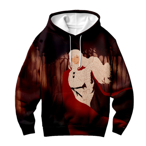 Berserk Griffith Red Cloak Berserker Anime Apparel