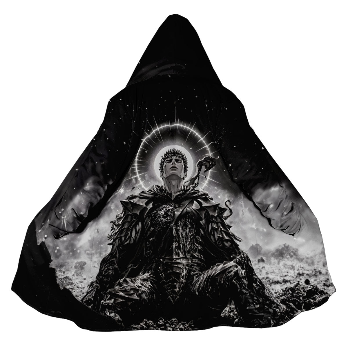 Berserk Griffith Seated With Halo Anime Apparel