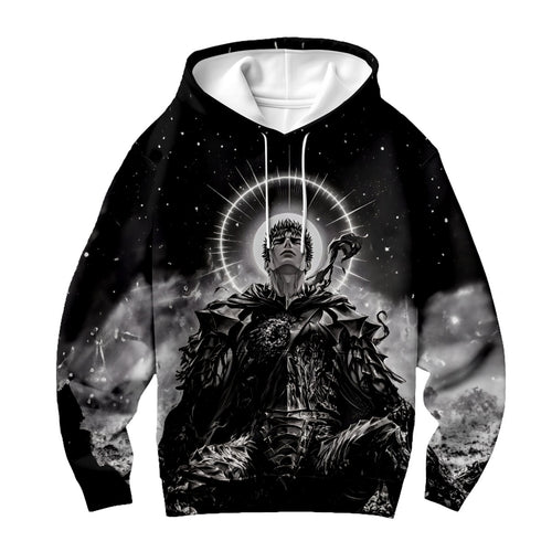 Berserk Griffith Seated With Halo Anime Apparel