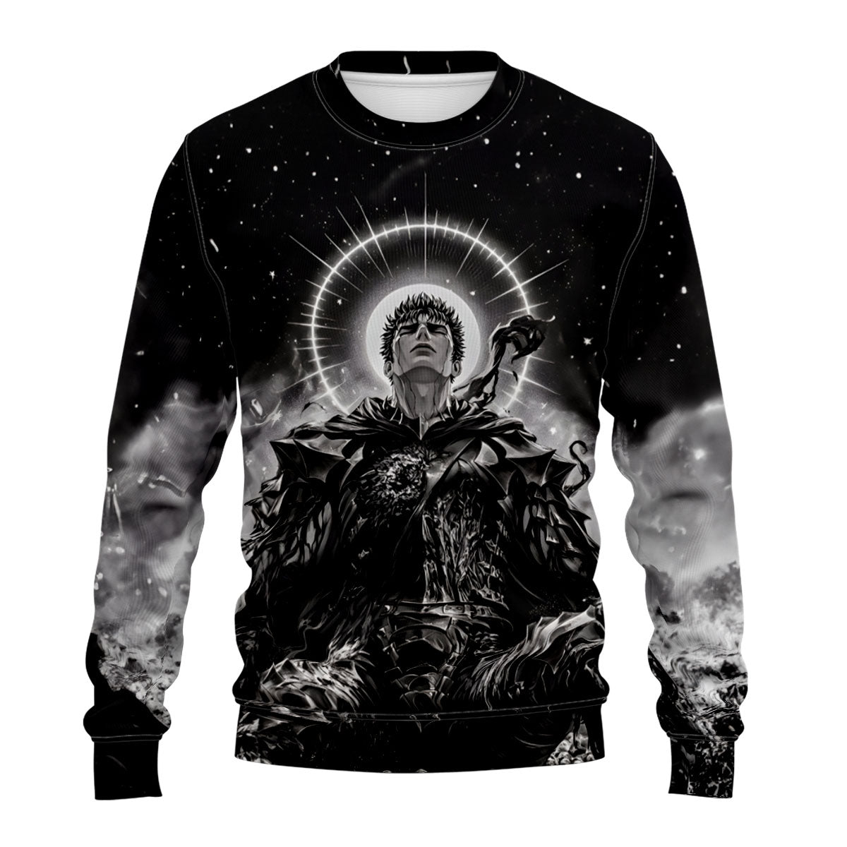Berserk Griffith Seated With Halo Anime Apparel