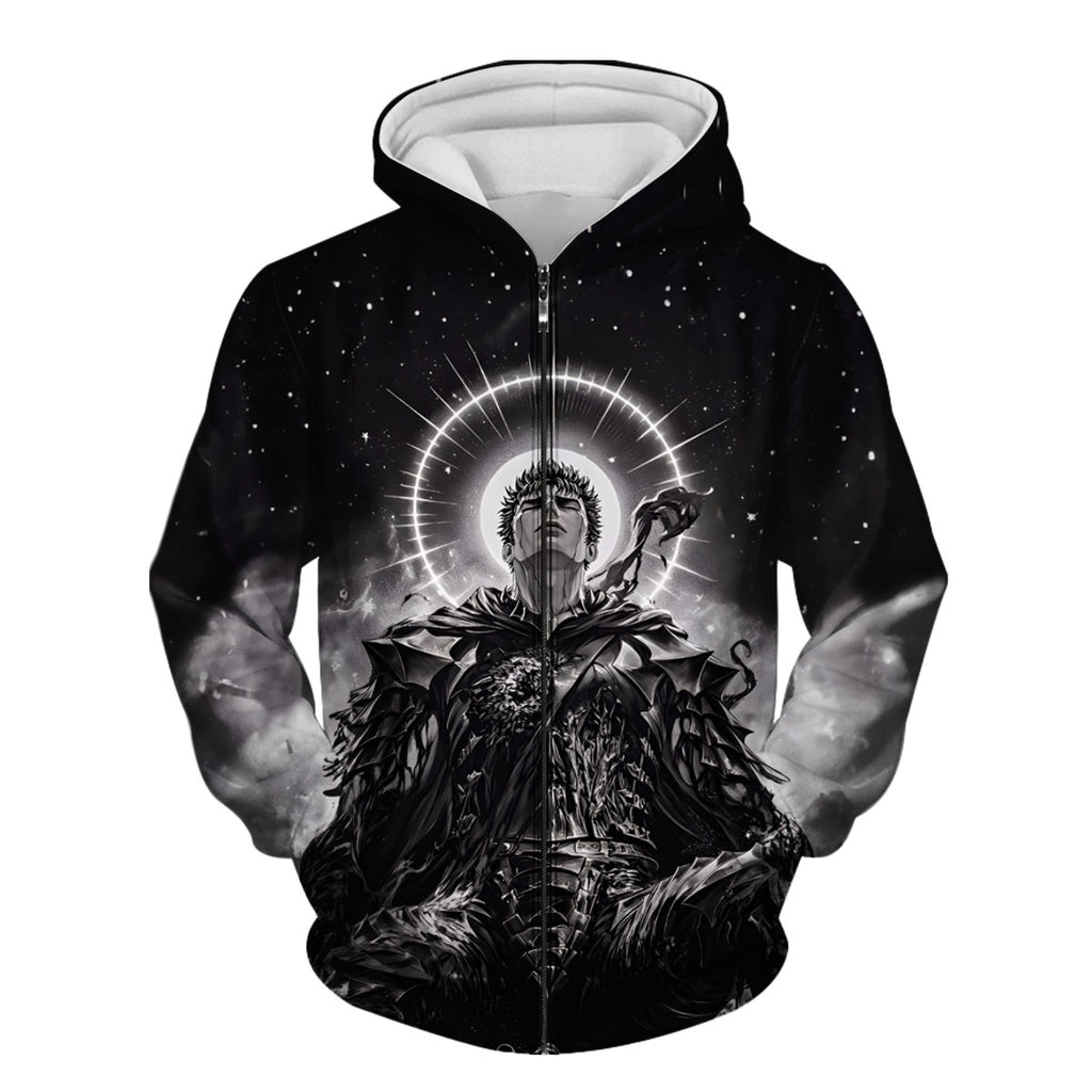 Berserk Griffith Seated With Halo Anime Apparel
