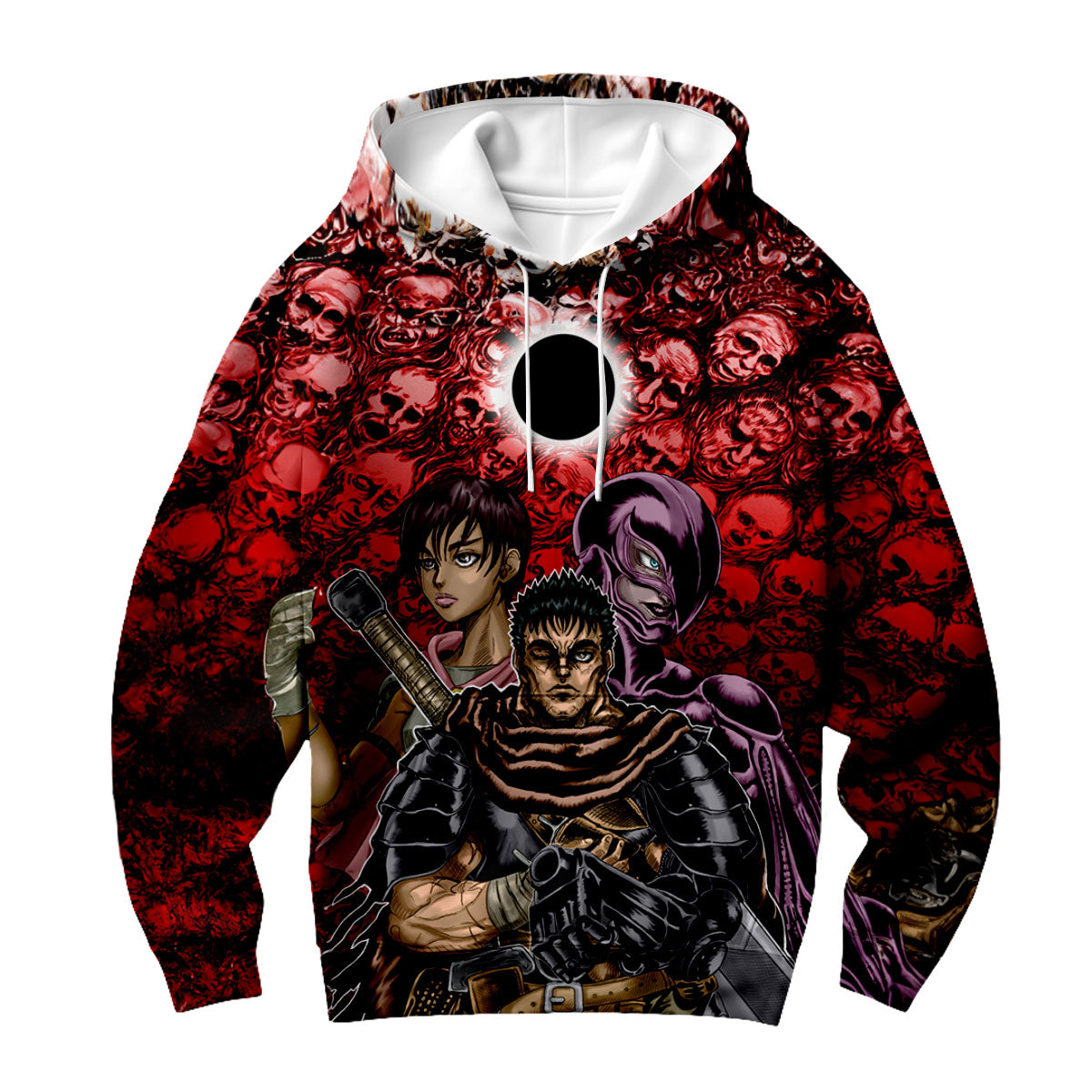 Berserk Guts Allies Horror Background Anime Apparel