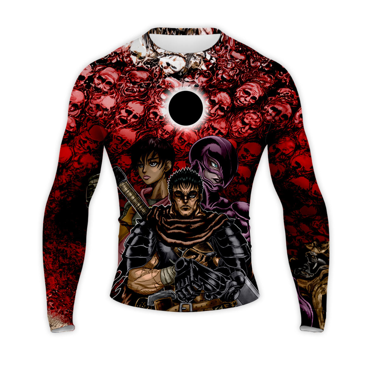 Berserk Guts Allies Horror Background Anime Apparel
