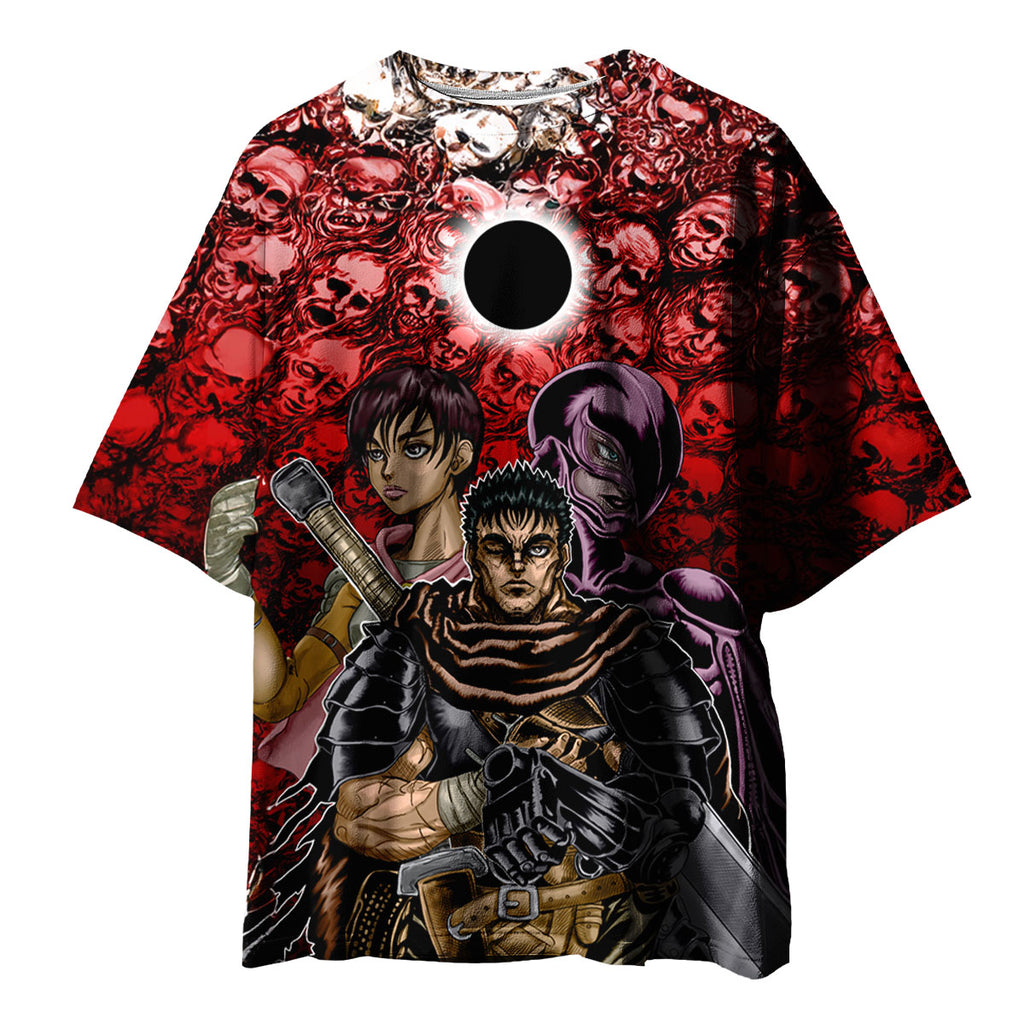 Berserk Guts Allies Horror Background Anime Apparel