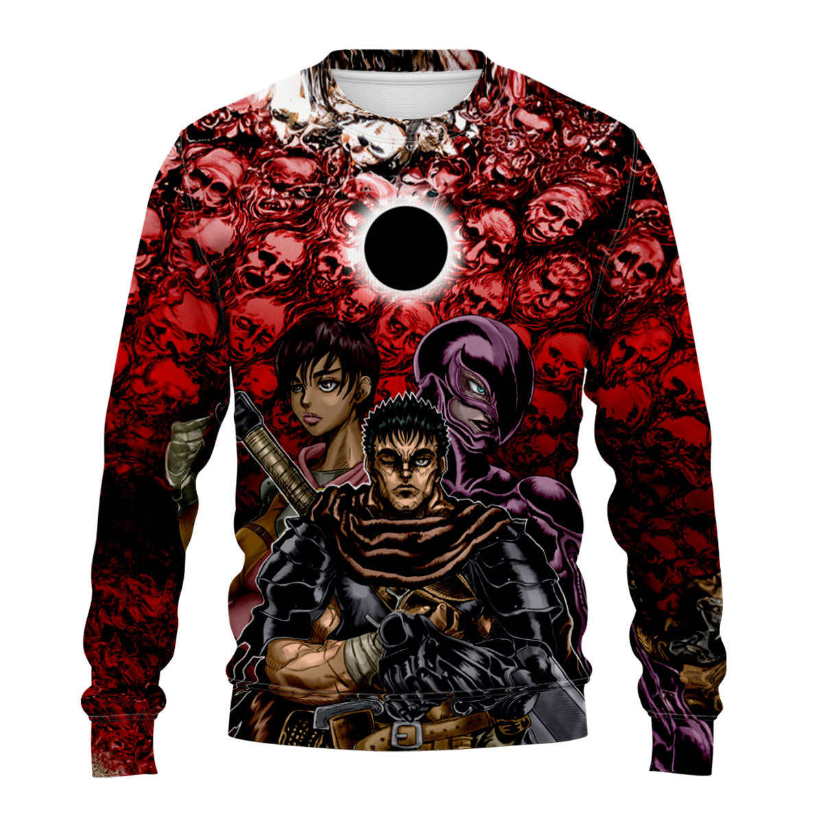 Berserk Guts Allies Horror Background Anime Apparel