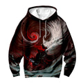 Berserk Guts Amid Swirling Energy Anime Apparel