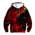 Berserk Guts Amidst Blazing Chaos Anime Apparel